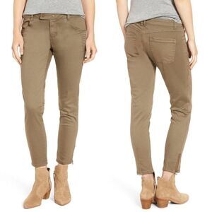Jolt Moto Twill Ankle Pants (E10)